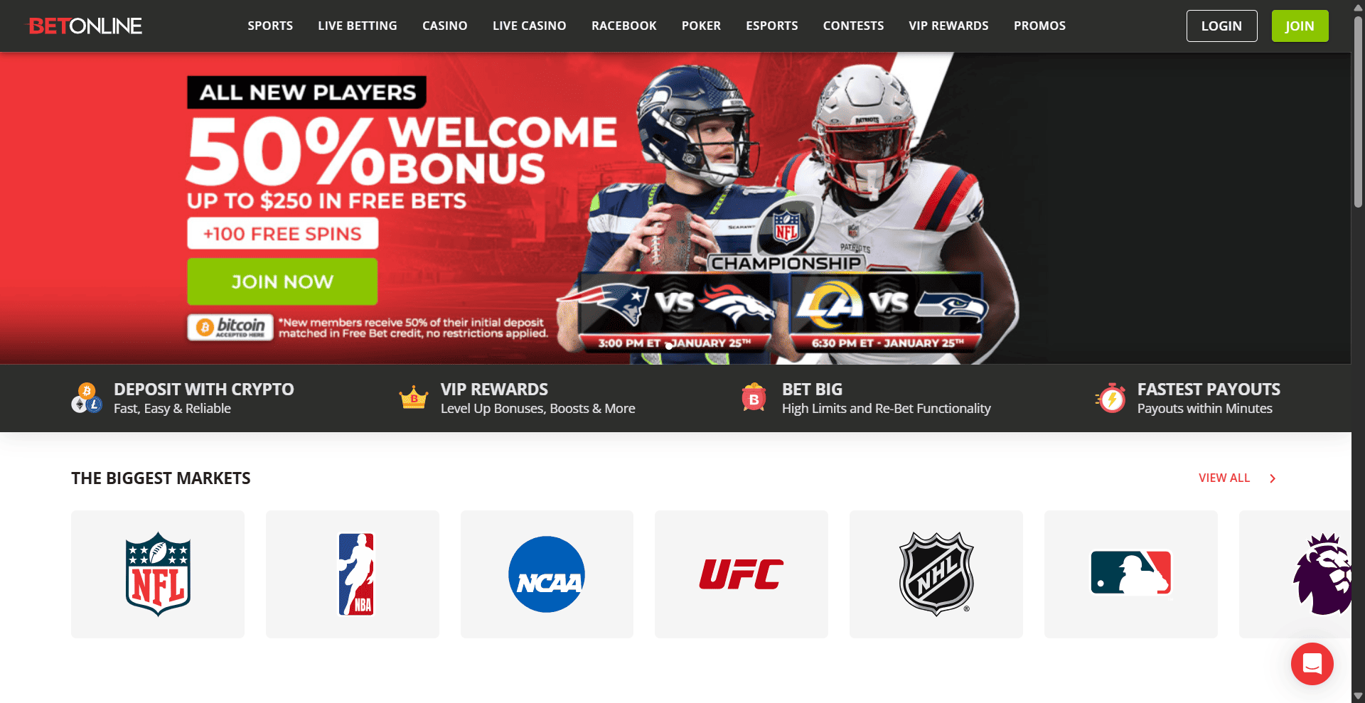 BetOnline App access on mobile